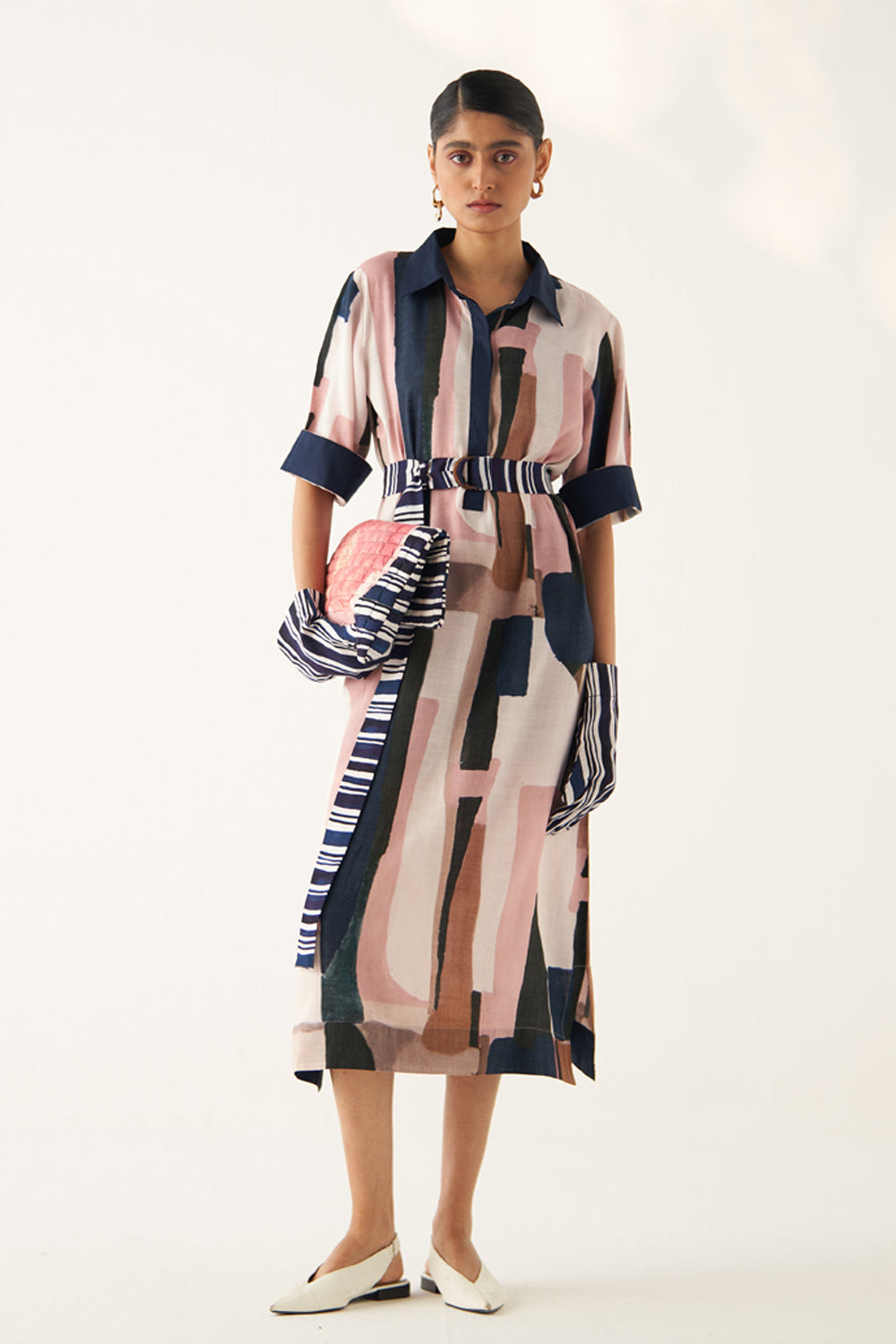 Indigo Stripes Belt
