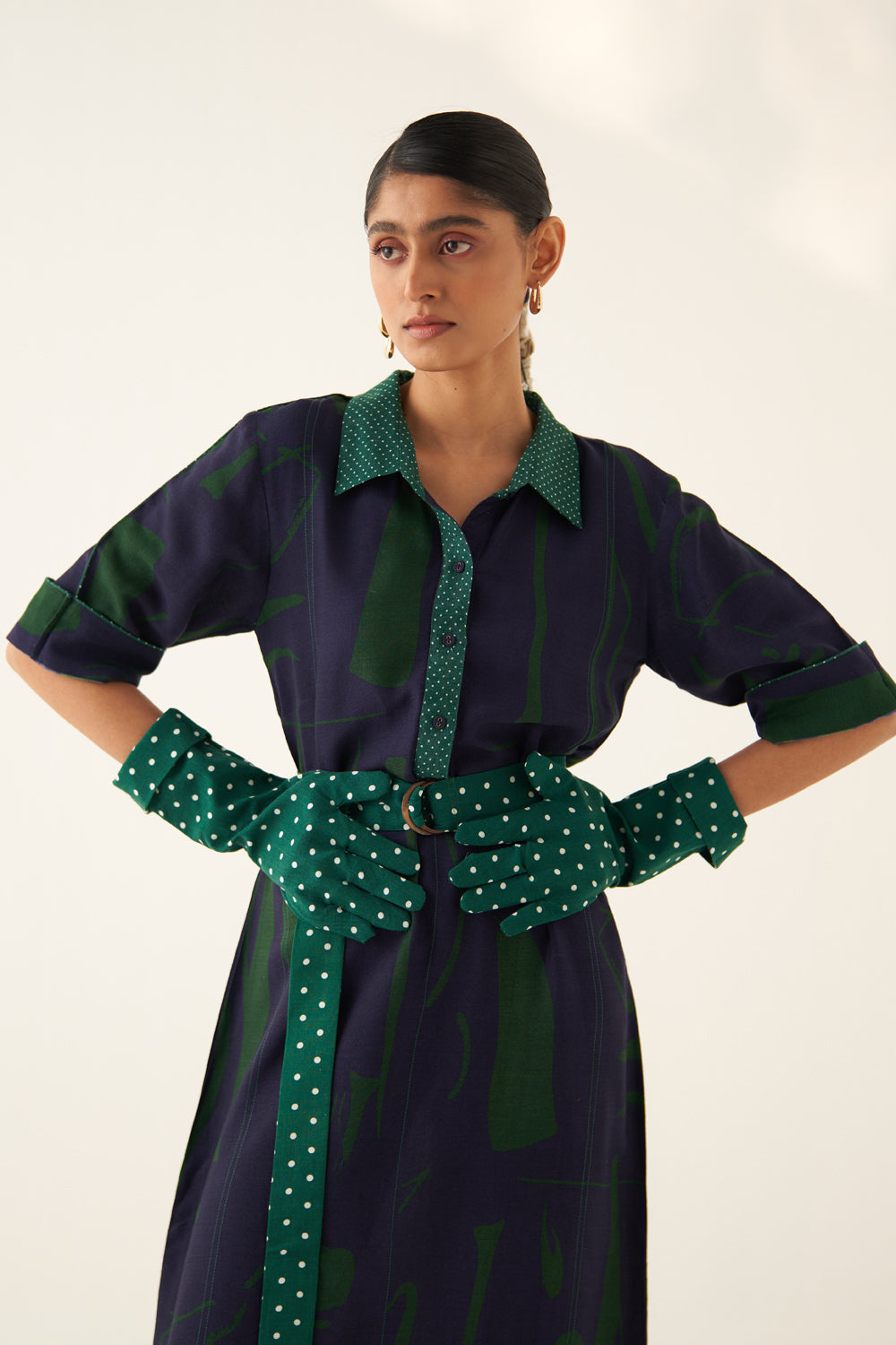 Green Sundae Polka Belt