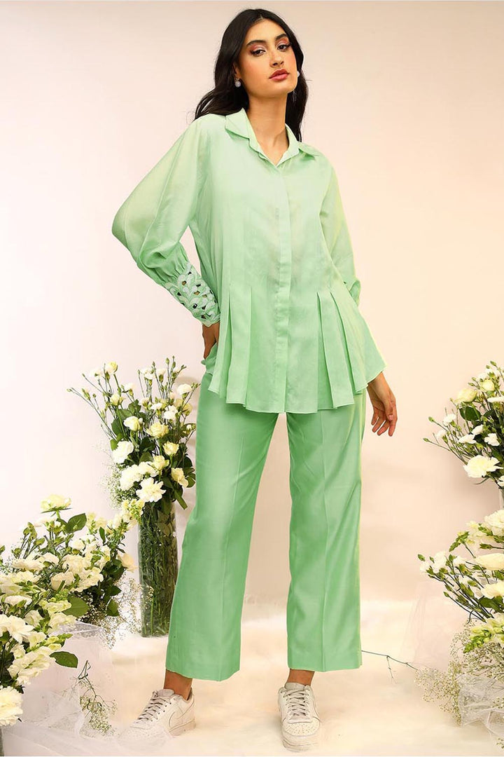 Swing Kiwi Green Co-ord Set