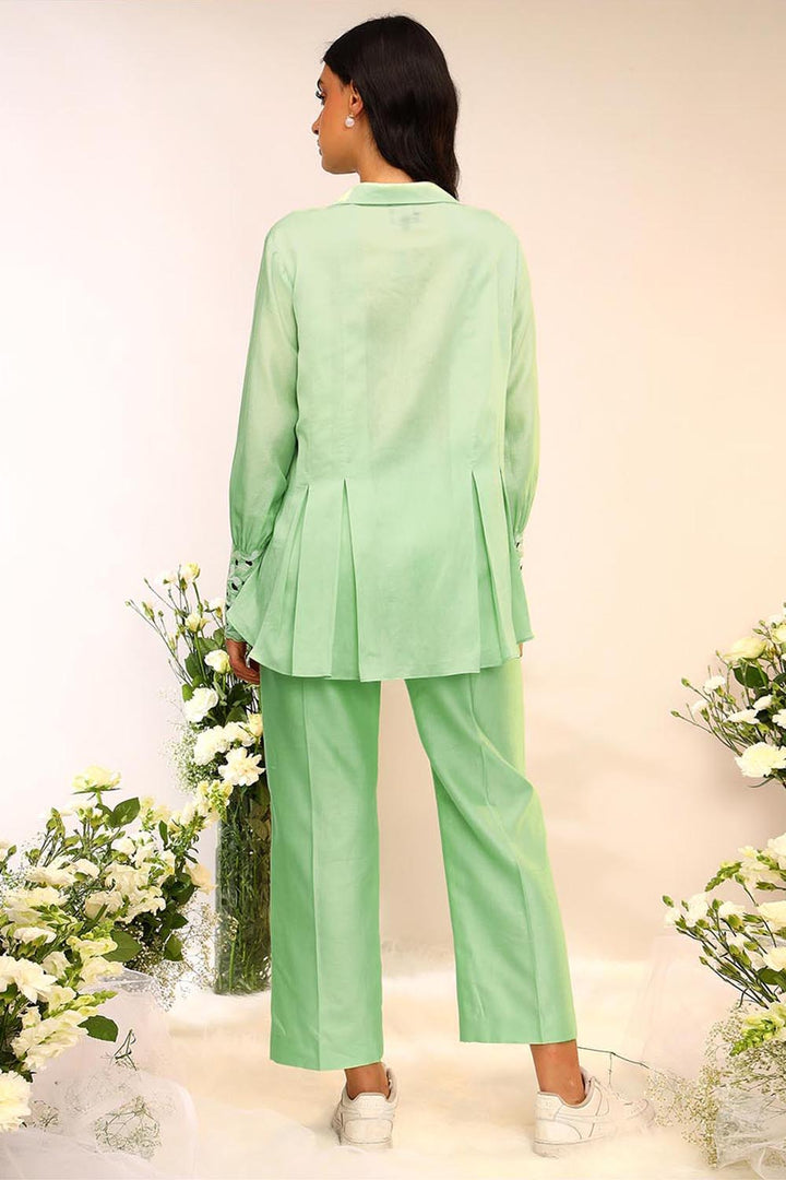 Swing Kiwi Green Co-ord Set