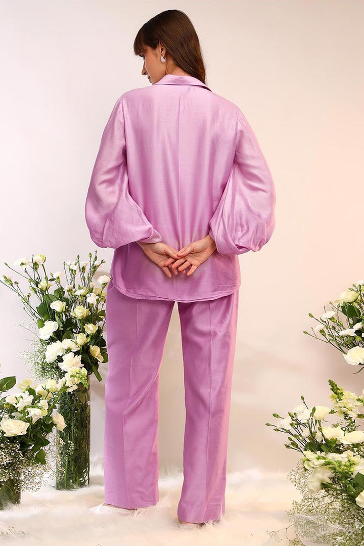 Oversized Sleeve Berry Blast Co-ord Set