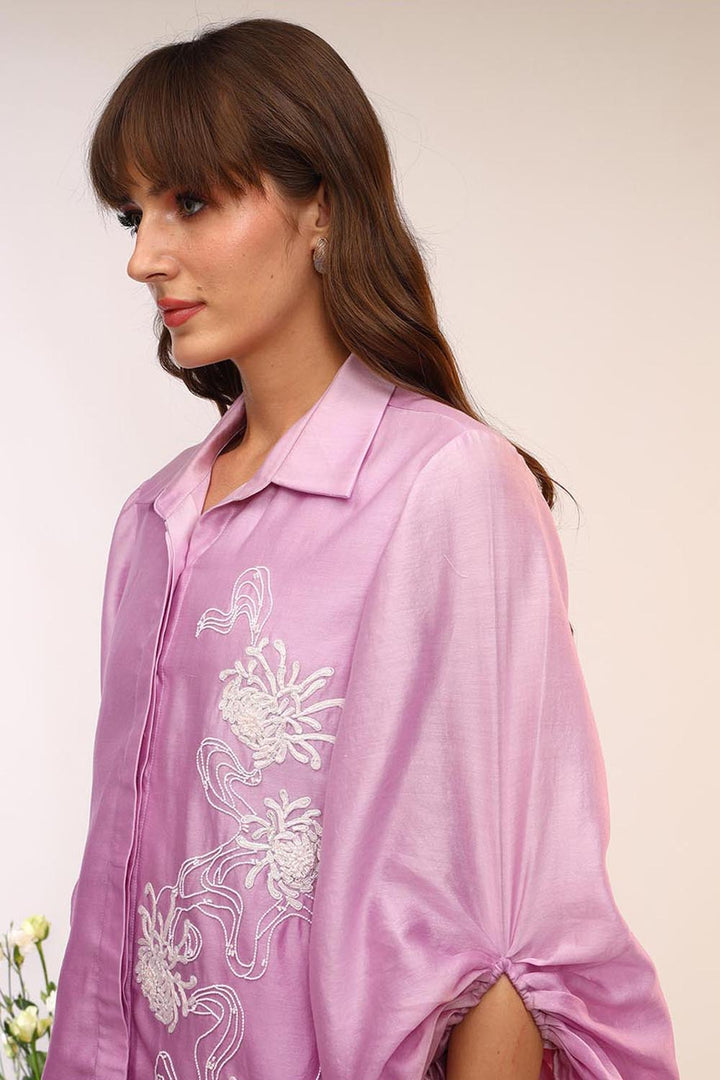 Oversized Sleeve Berry Blast Co-ord Set