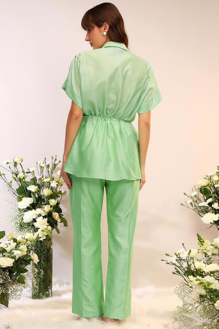 Safari Kiwi Green Co-ord Set