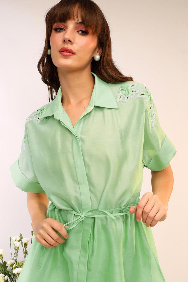Safari Kiwi Green Co-ord Set