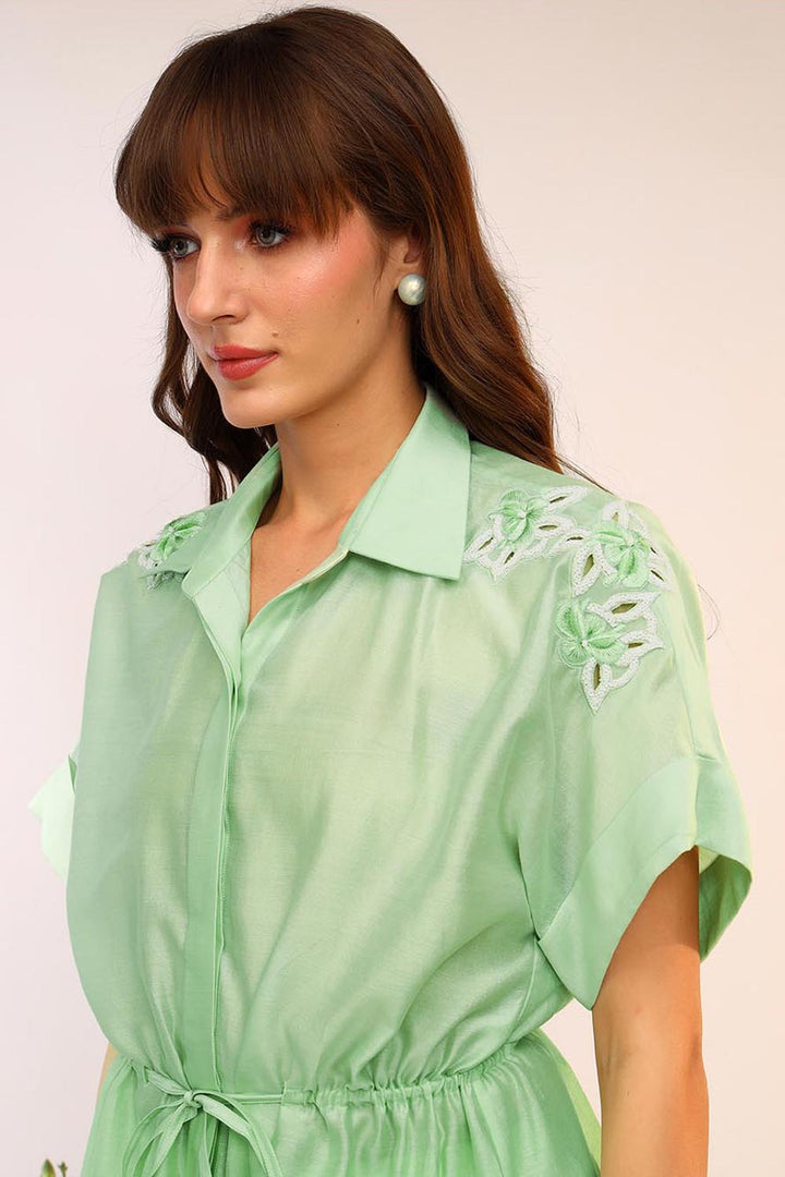 Safari Kiwi Green Co-ord Set