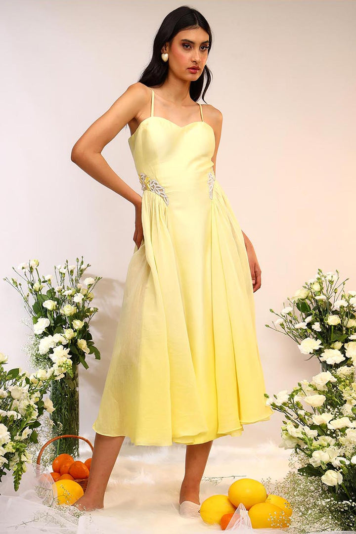 Audrey Citrus Burst Dress