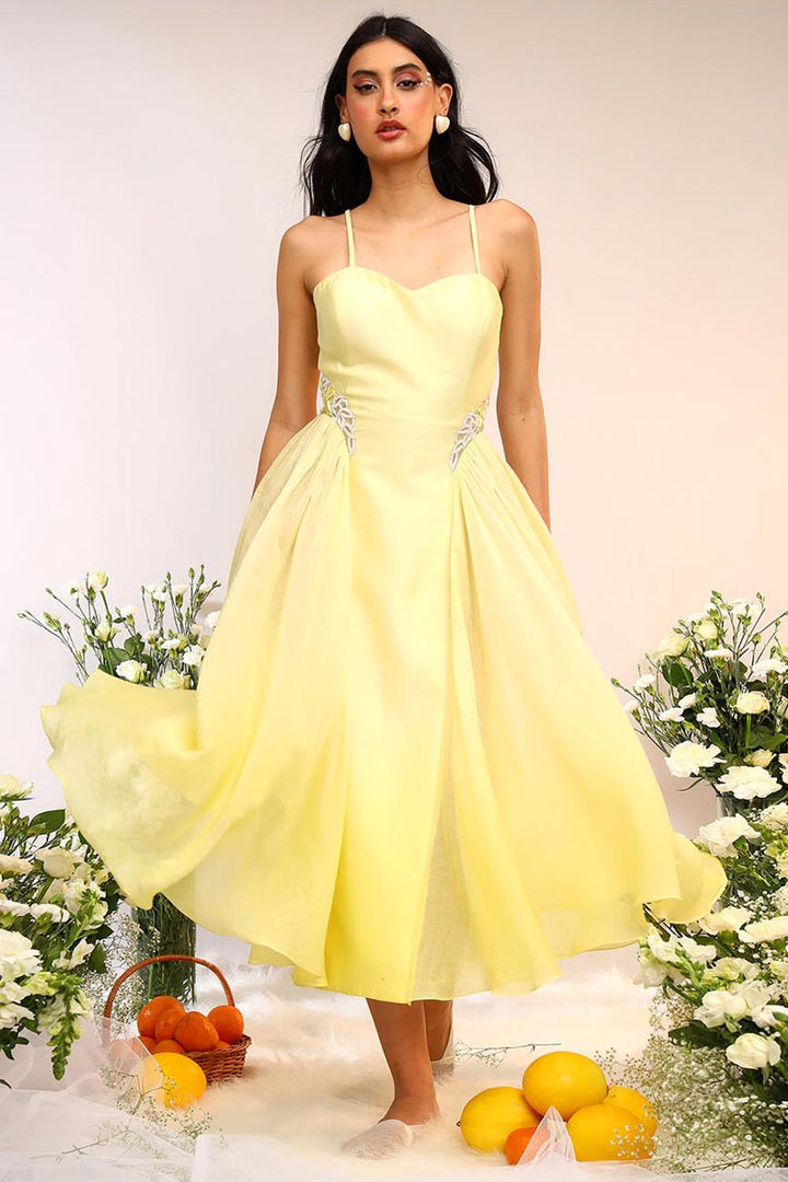 Audrey Citrus Burst Dress