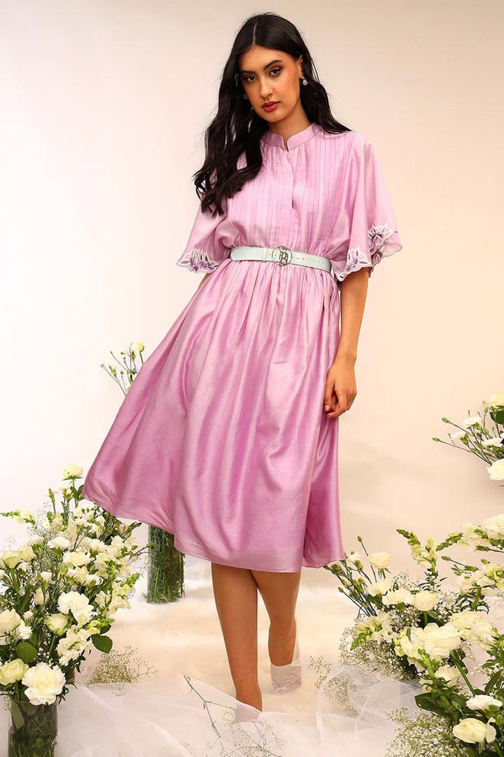 Berry Blast Yoke Dress