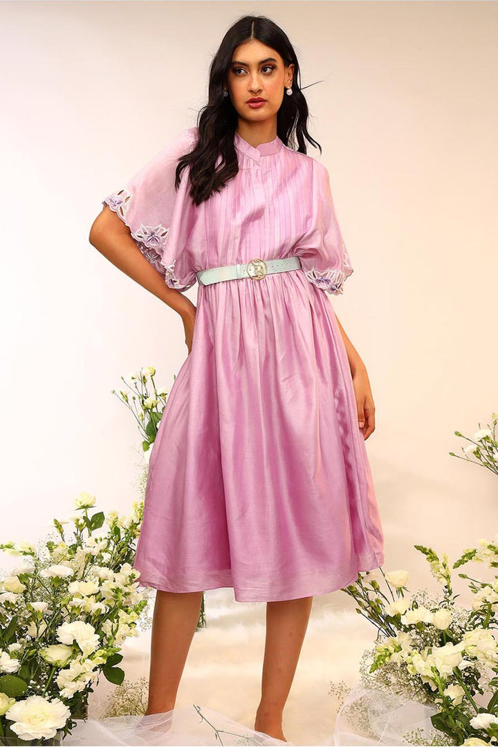 Berry Blast Yoke Dress