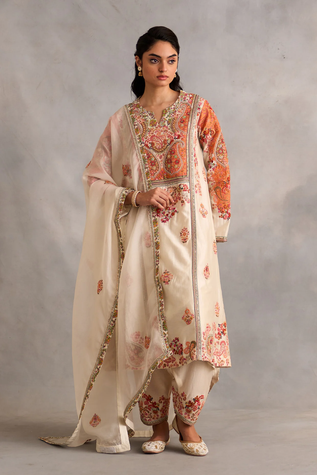 Aline Kurta with Pants and Dupatta