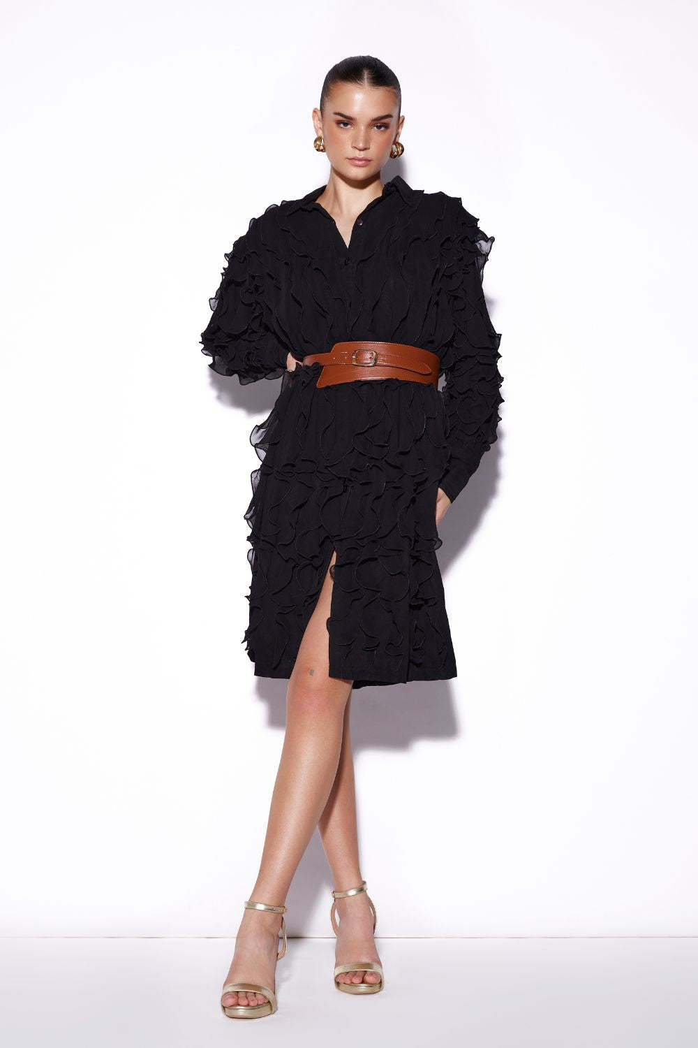 Ethen Ruffle Dress