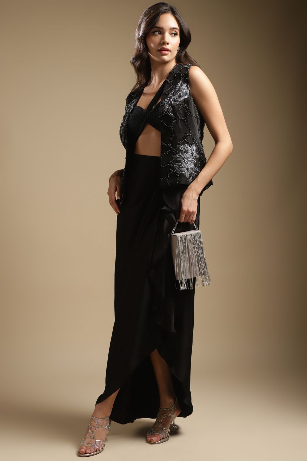Peplum Jacket Set