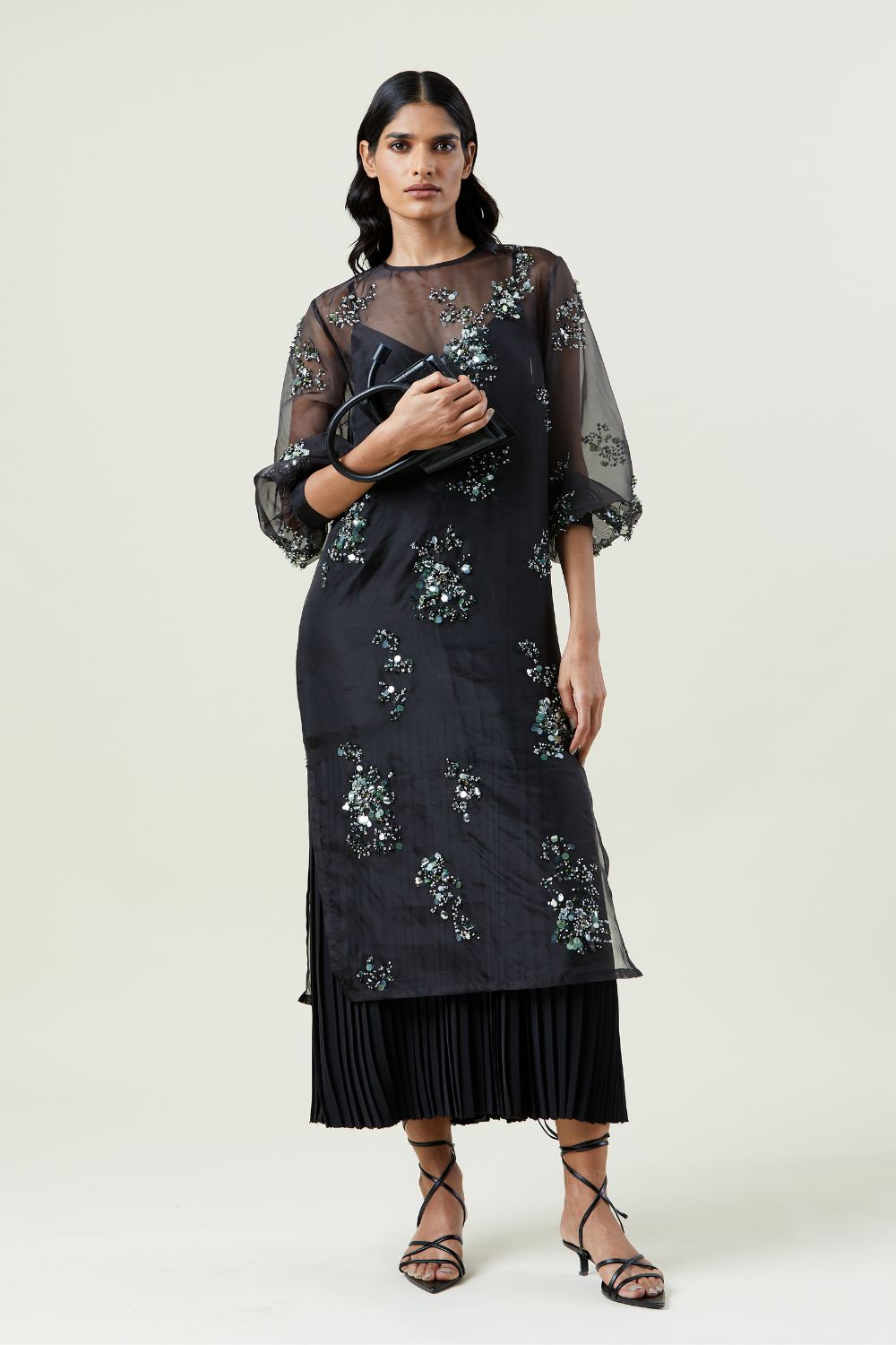 'Celestia' Embellished Dress