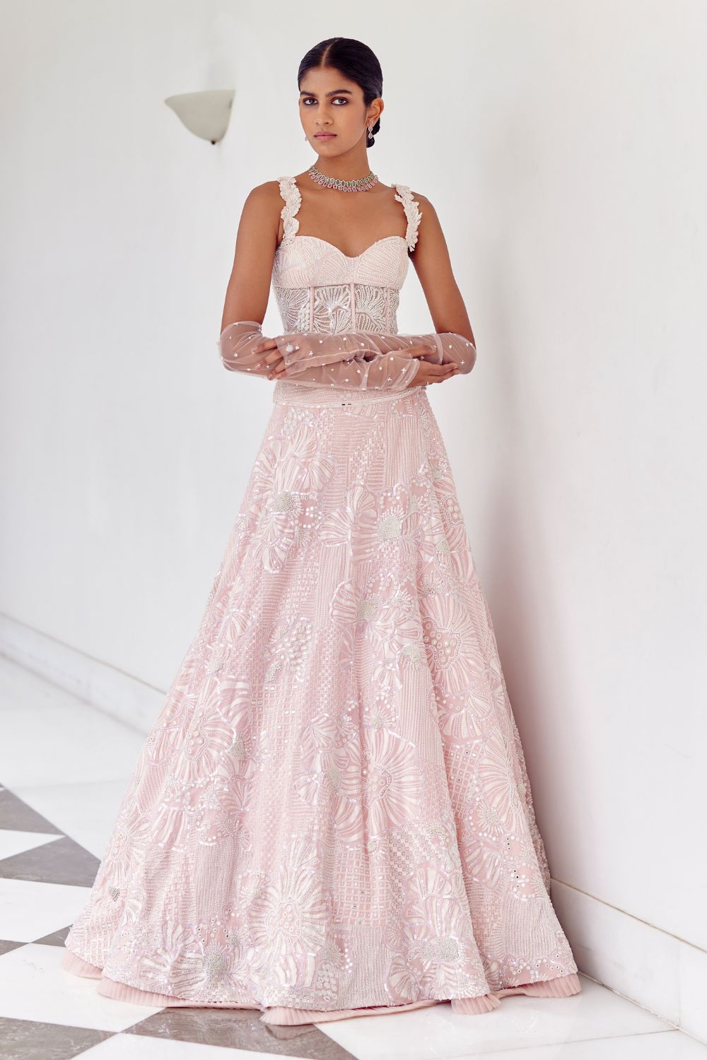 Seto Lehenga Set