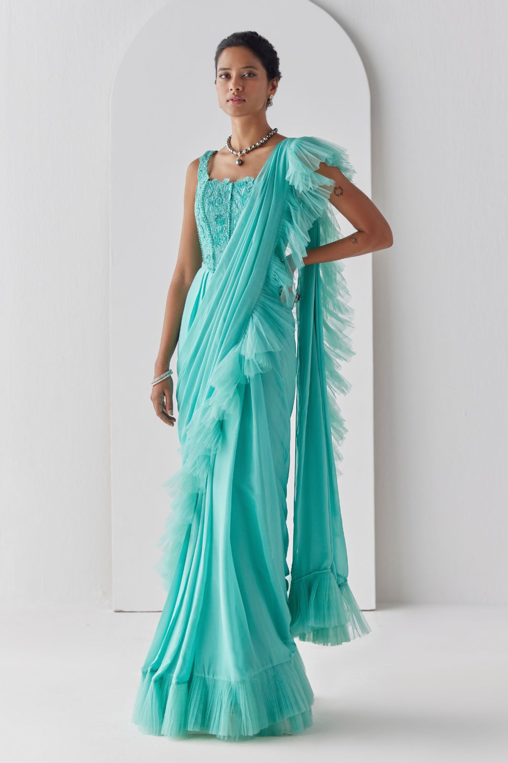 Fiji Saree Set