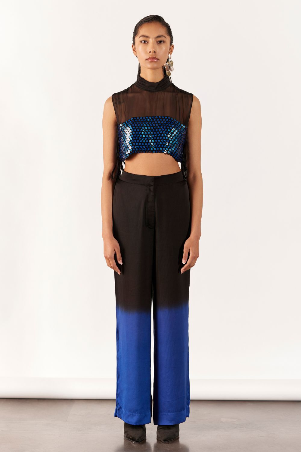 Firefly Top With Blue/ Black Ombre Pants Set