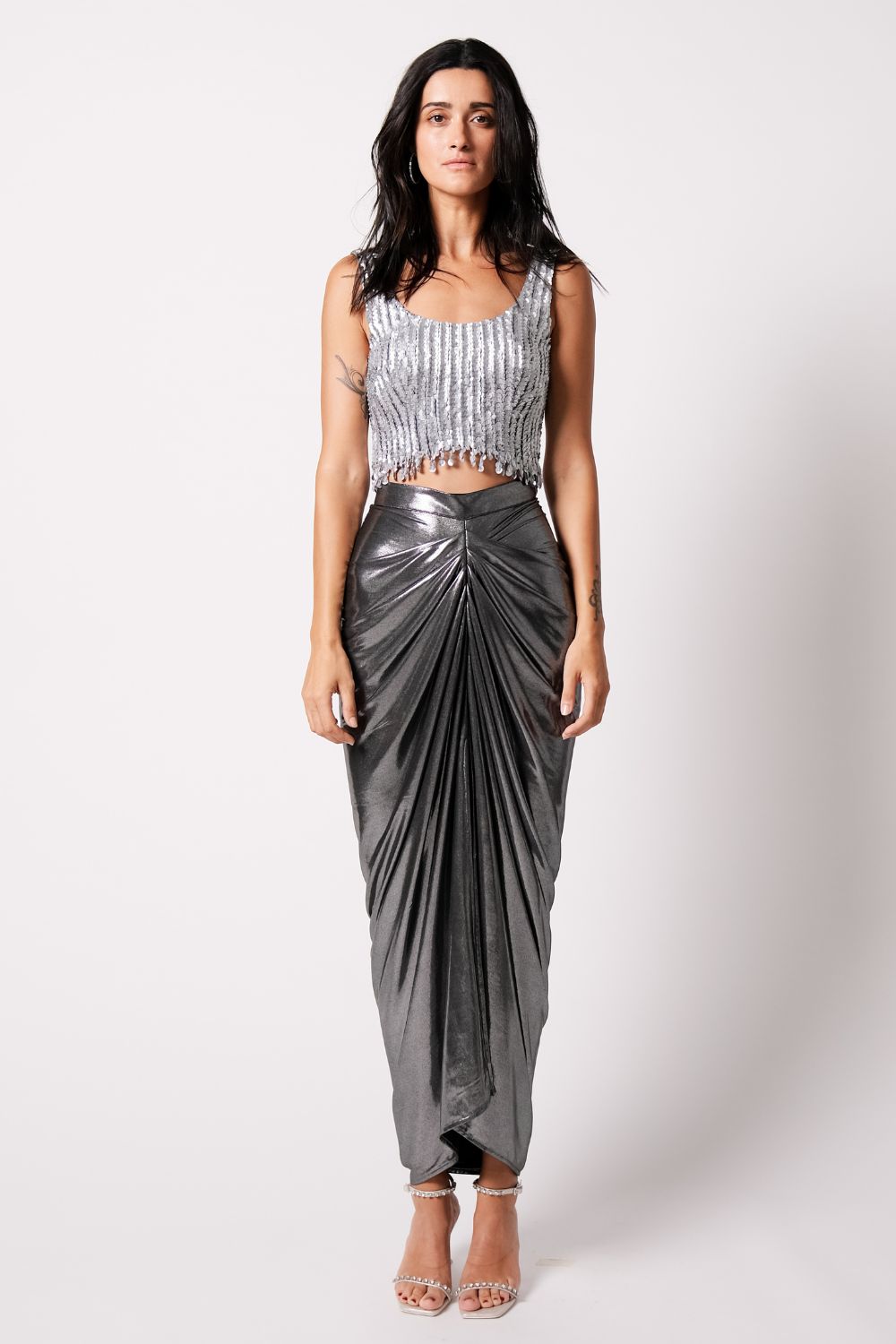 Chrome Scoop Blouse