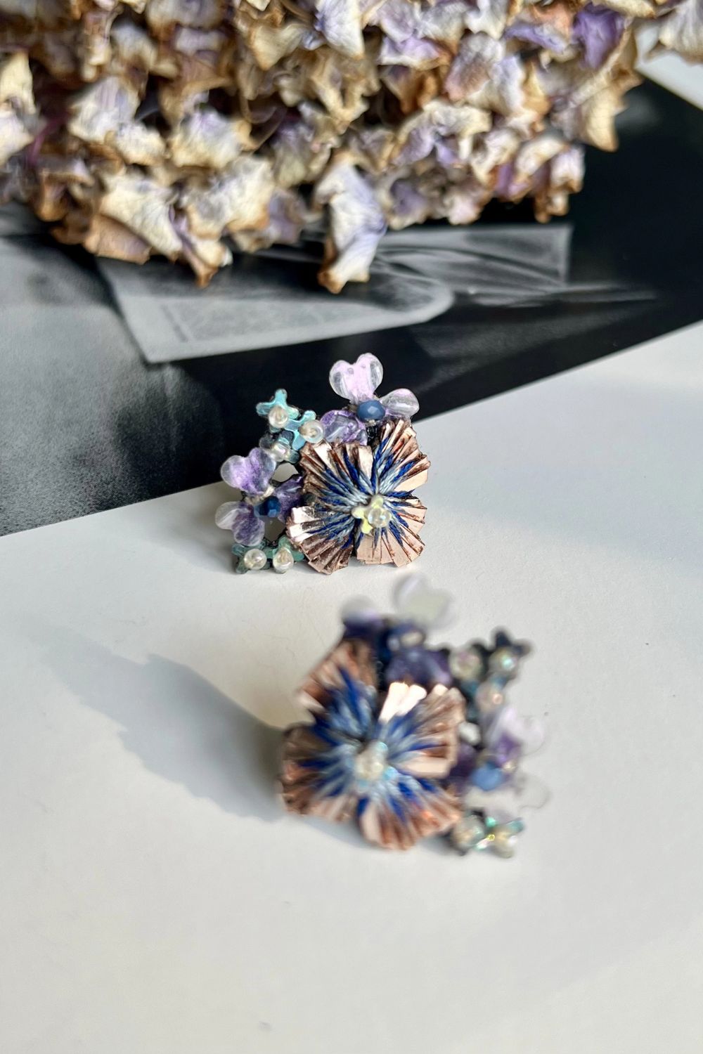 Hydrangea Mini Cluster Earring