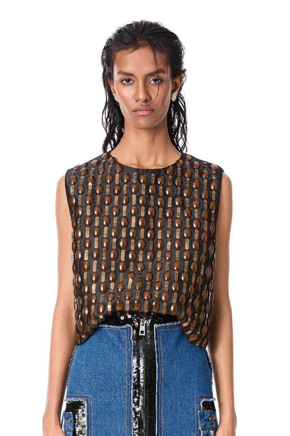 'AXIRA' Embellished Top
