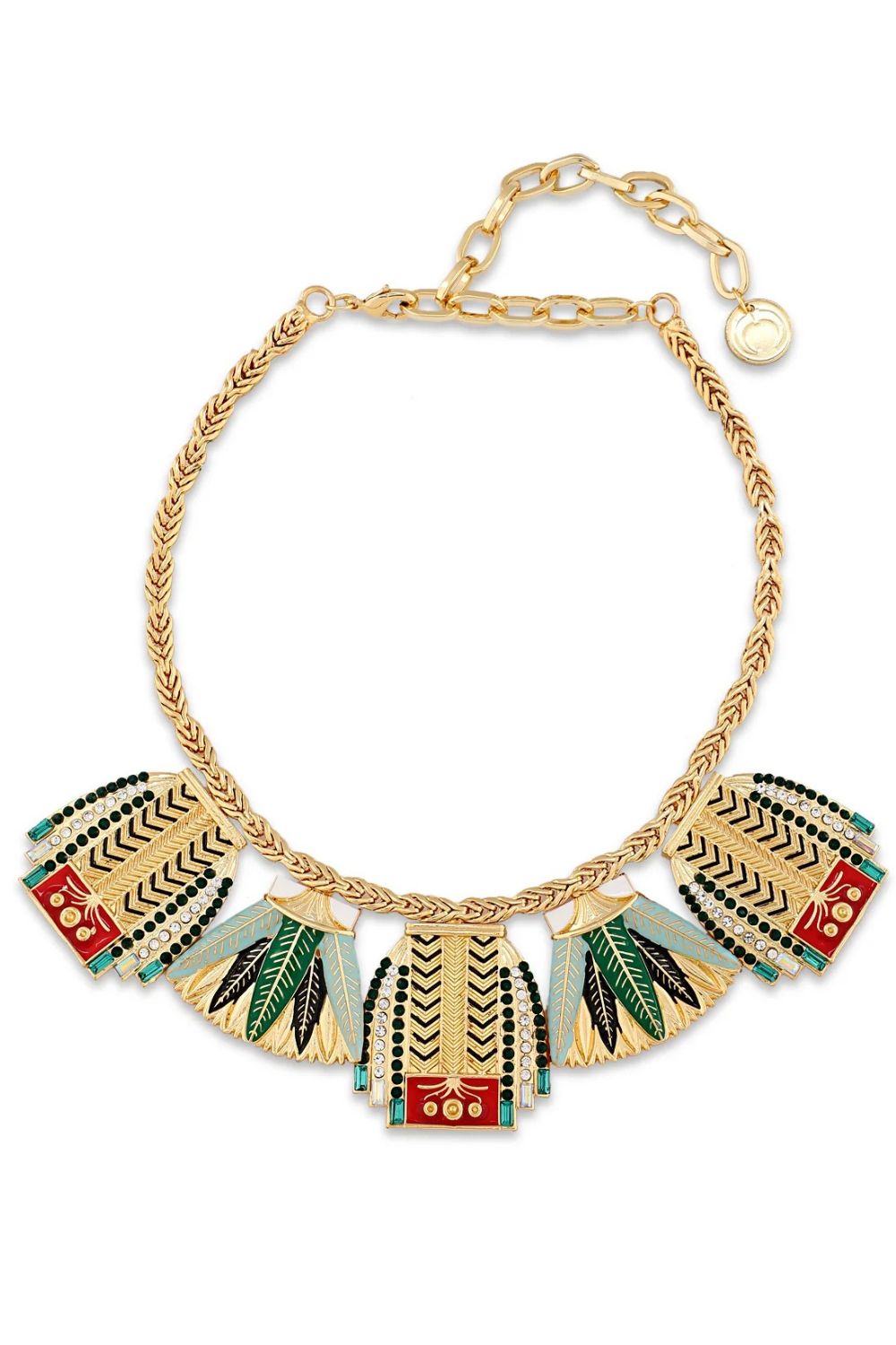 Studded Cleopatra Necklace