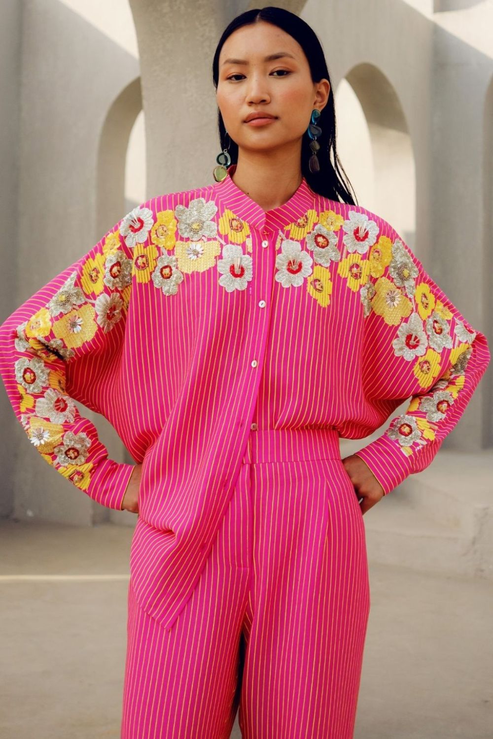 PINK CHOLE KIMONO