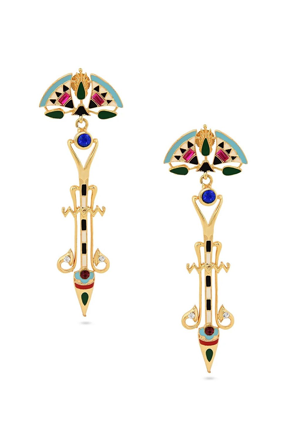 Blue Cairo Earrings