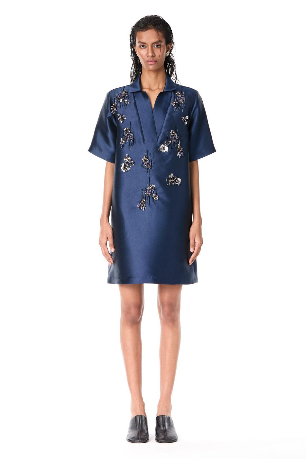 'ZYTRIX' Embellished Dress