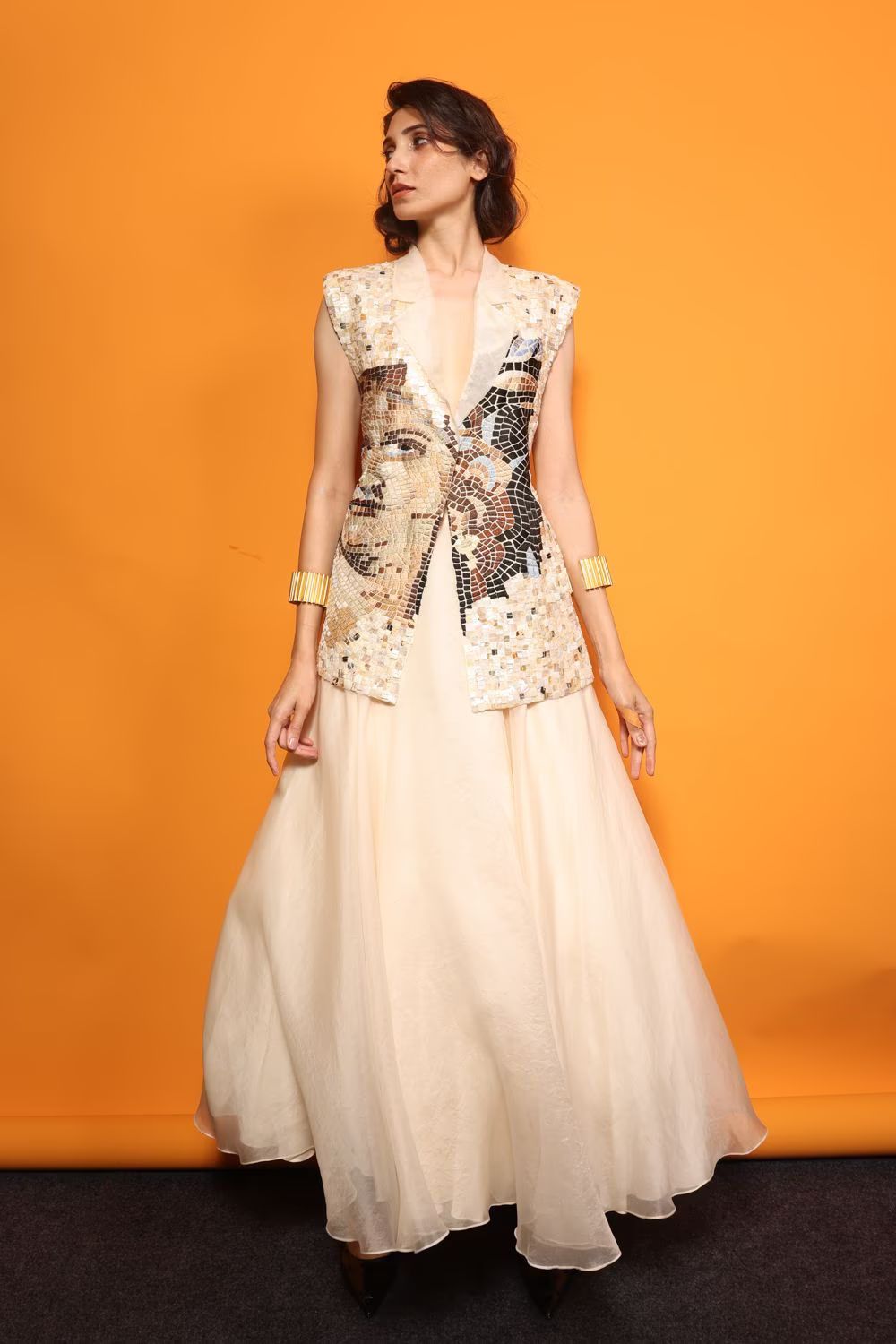 Nouveau Mosaic Jacket & Midi dress
