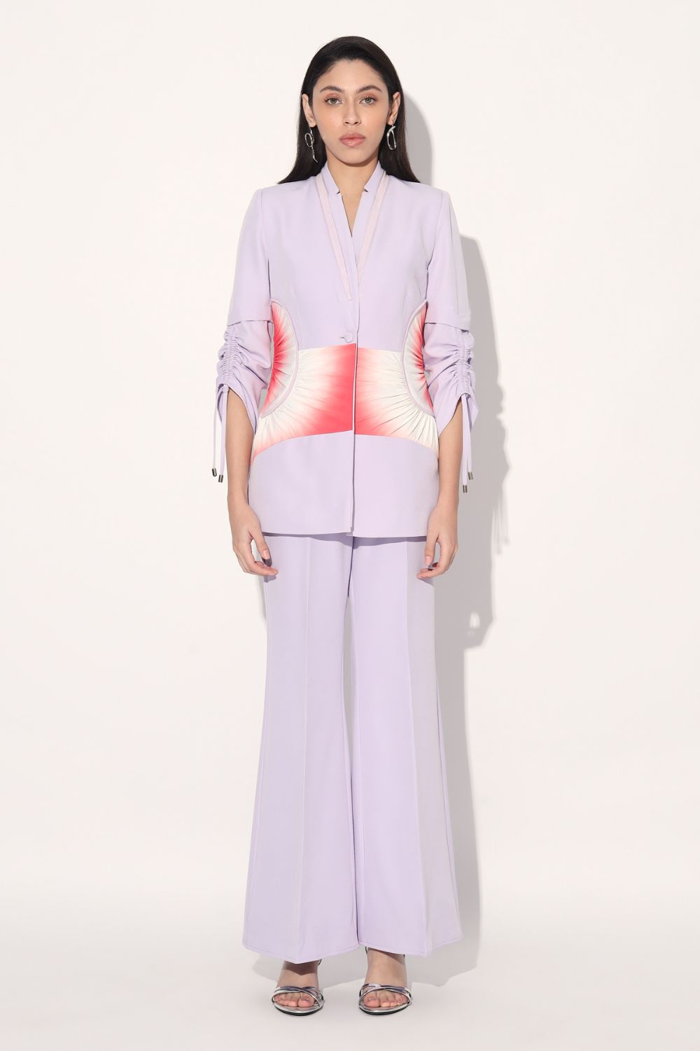 Ruched Pant Suit