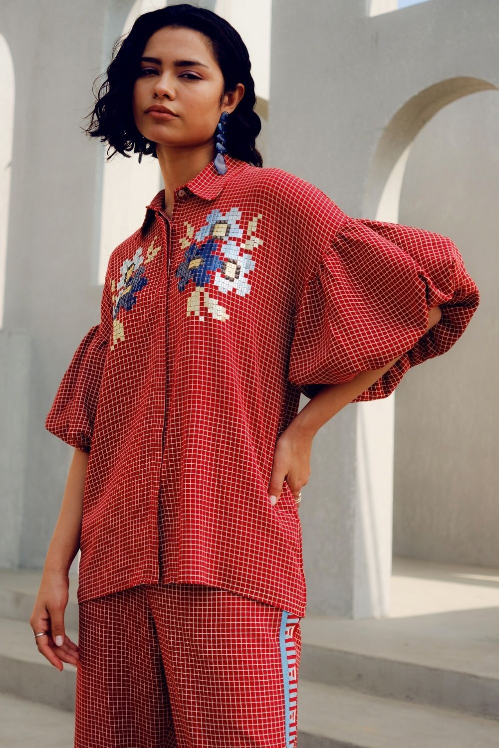 RED BALLOON SLEEVE CO-ORD