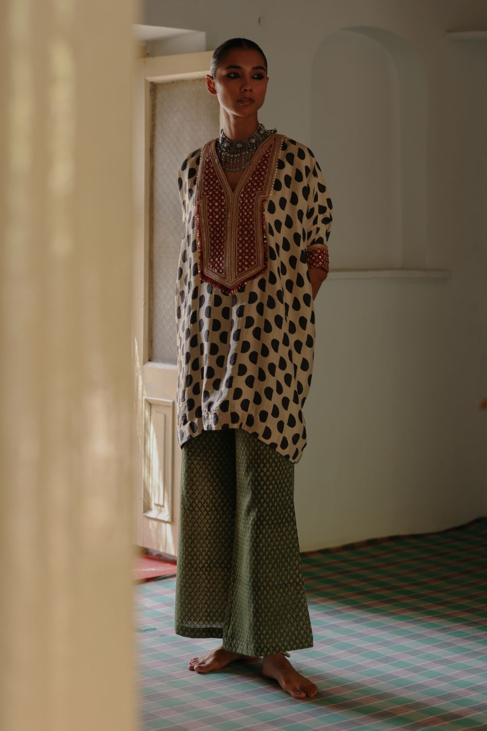 Halfmoon Kaftan Set