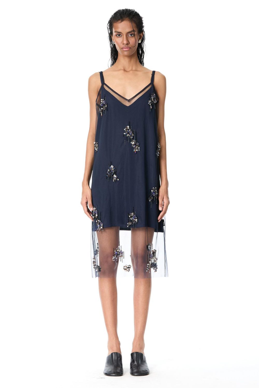 'CERYS’ Embellished Dress