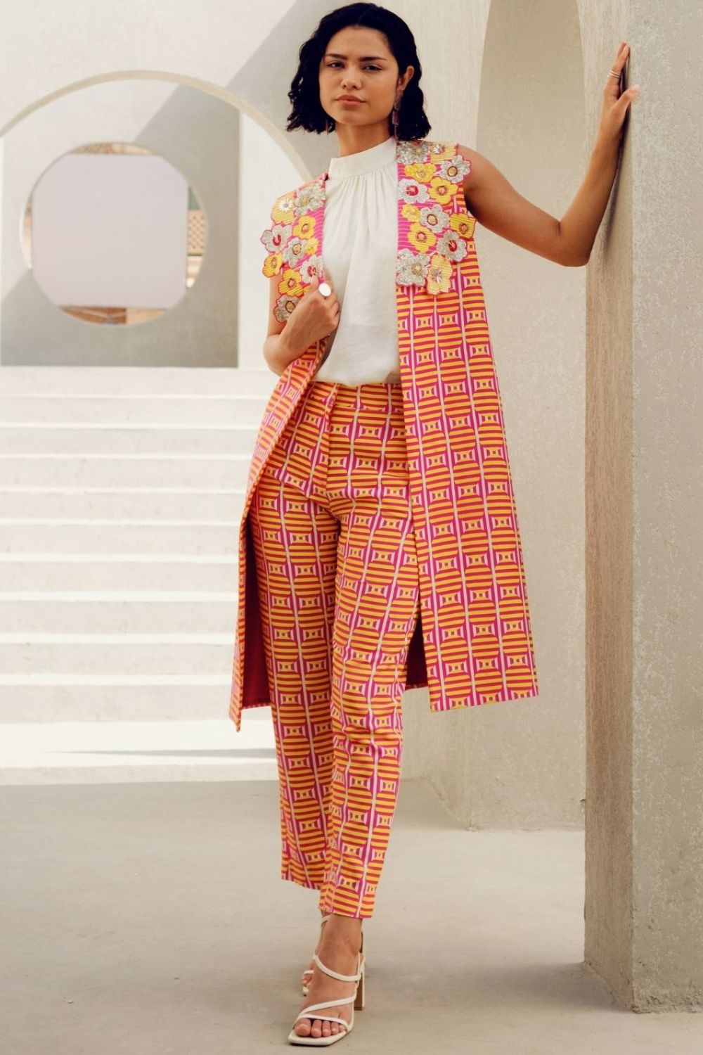 PINK FLEVER JACKET SET