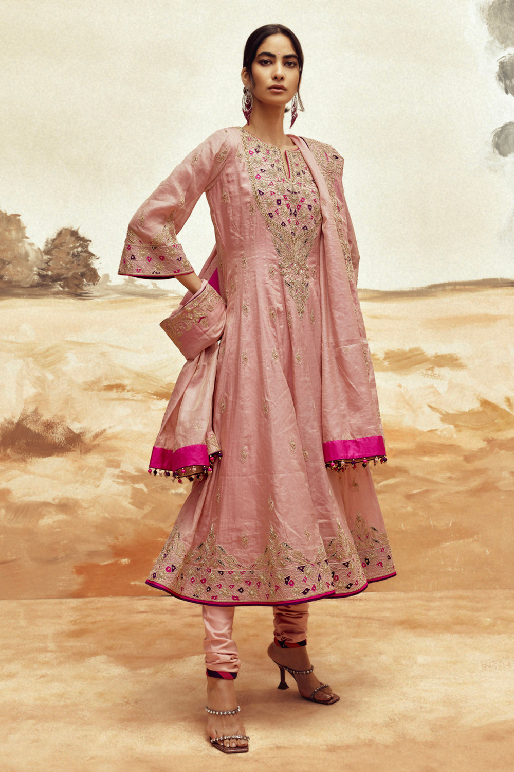Johari Anarkali Set