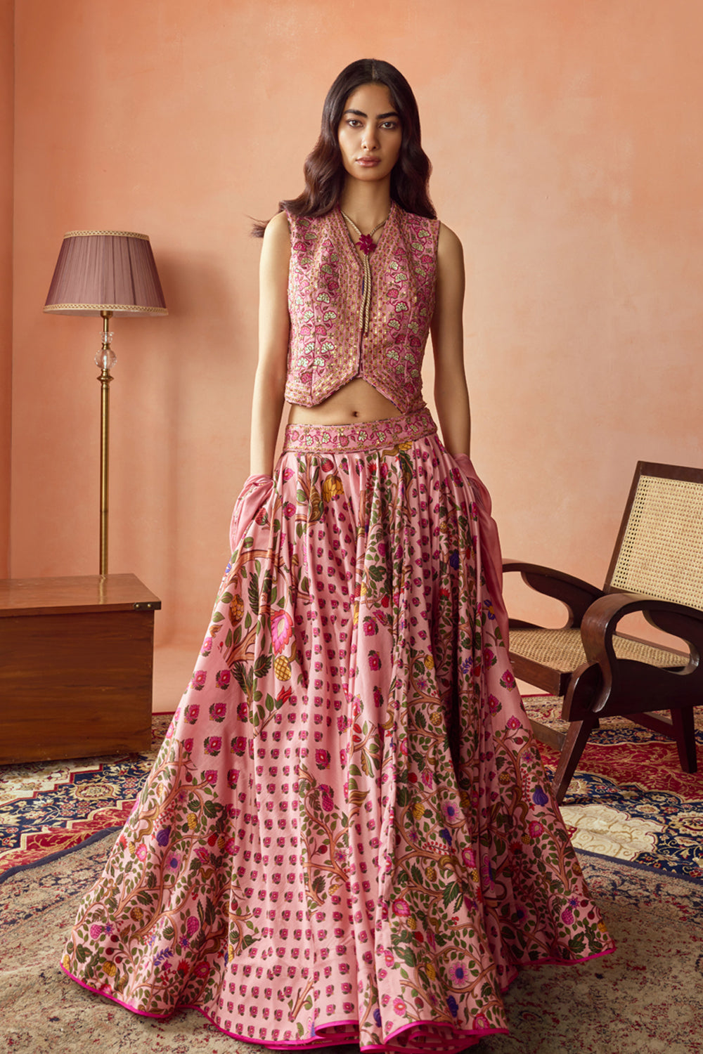 Johari Skirt Set