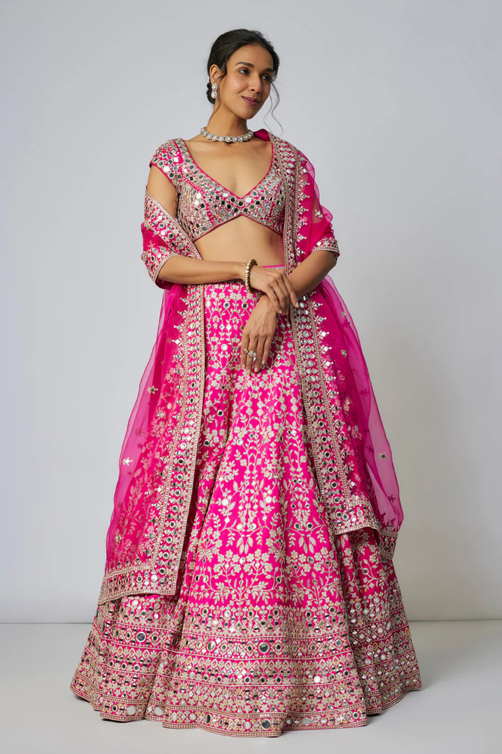 Style a Designer Party Bridal Lehenga