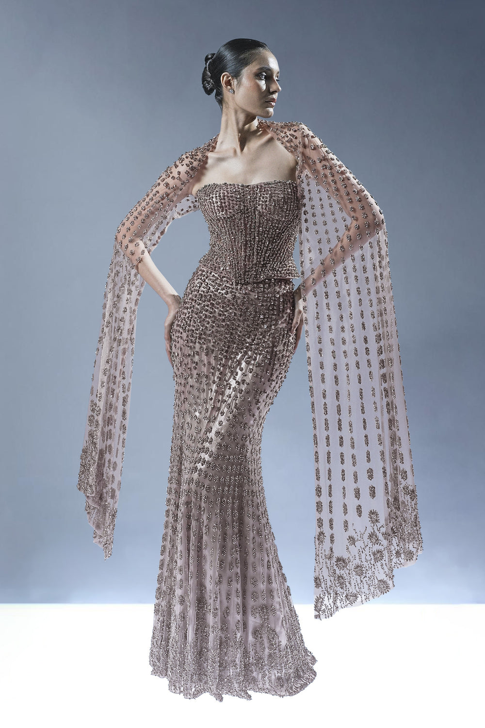 Celestial Veil Lehenga Set