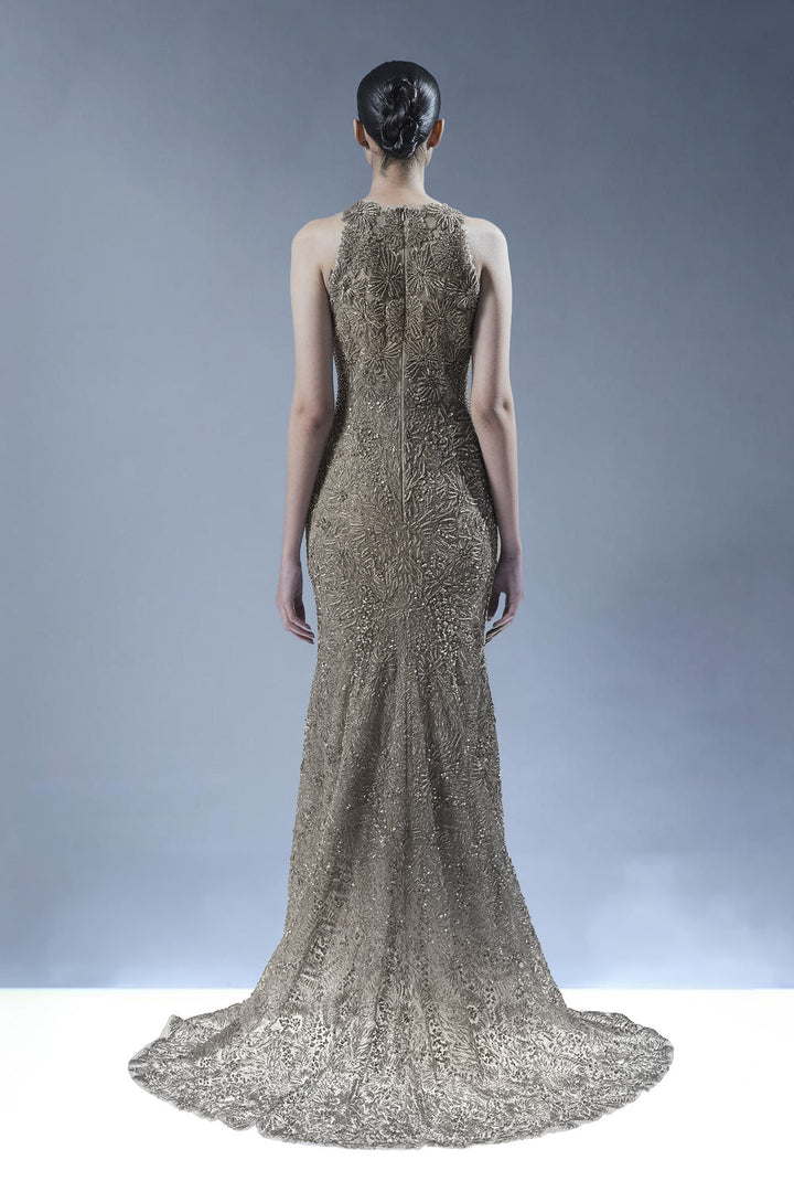 Starlight Symphony Gown - Antique Gold