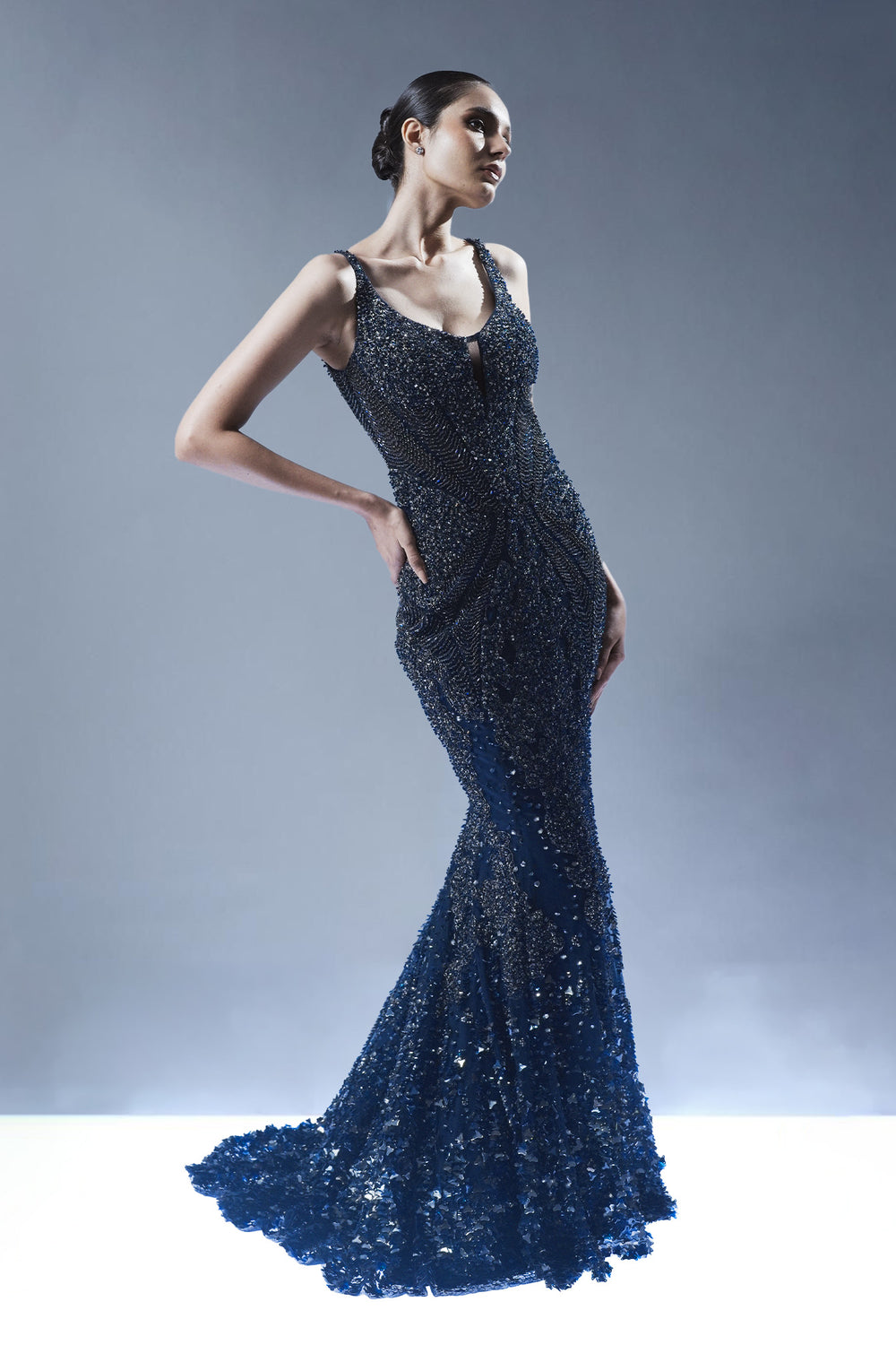 Midnight Nebula Gown