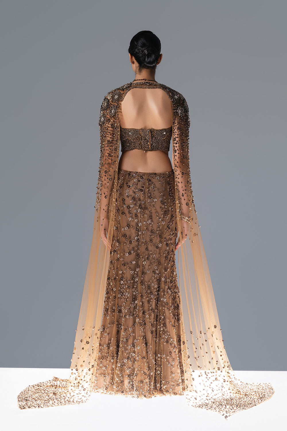 Bloom Veil Lehnga Set