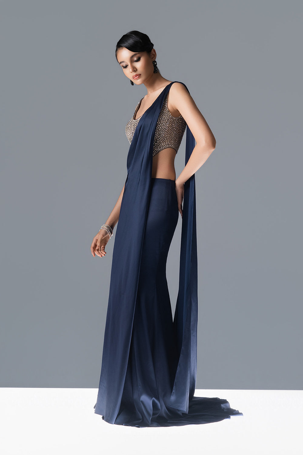 Crystal Eclipse Sari