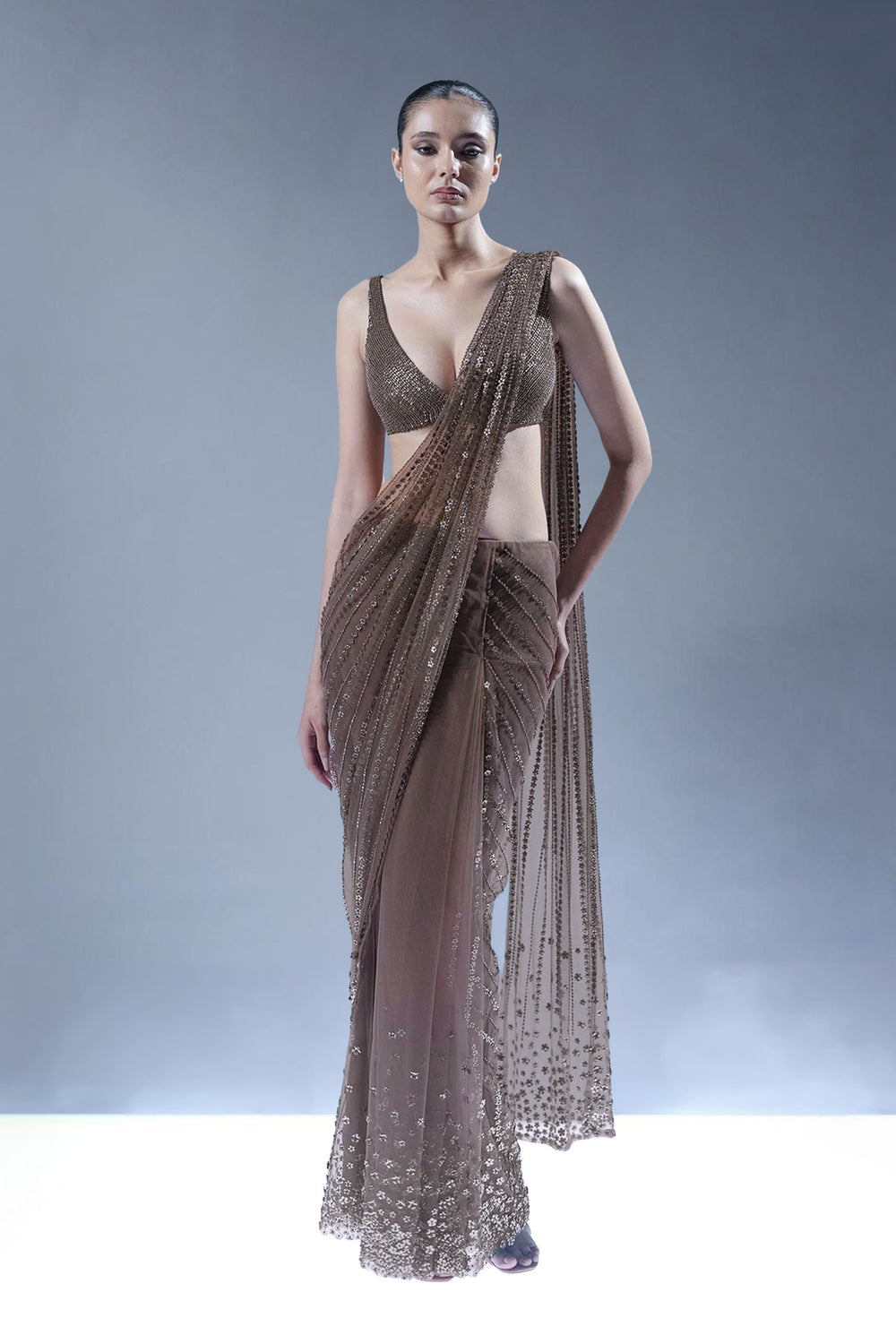 Seraphic Pallu Silhouette