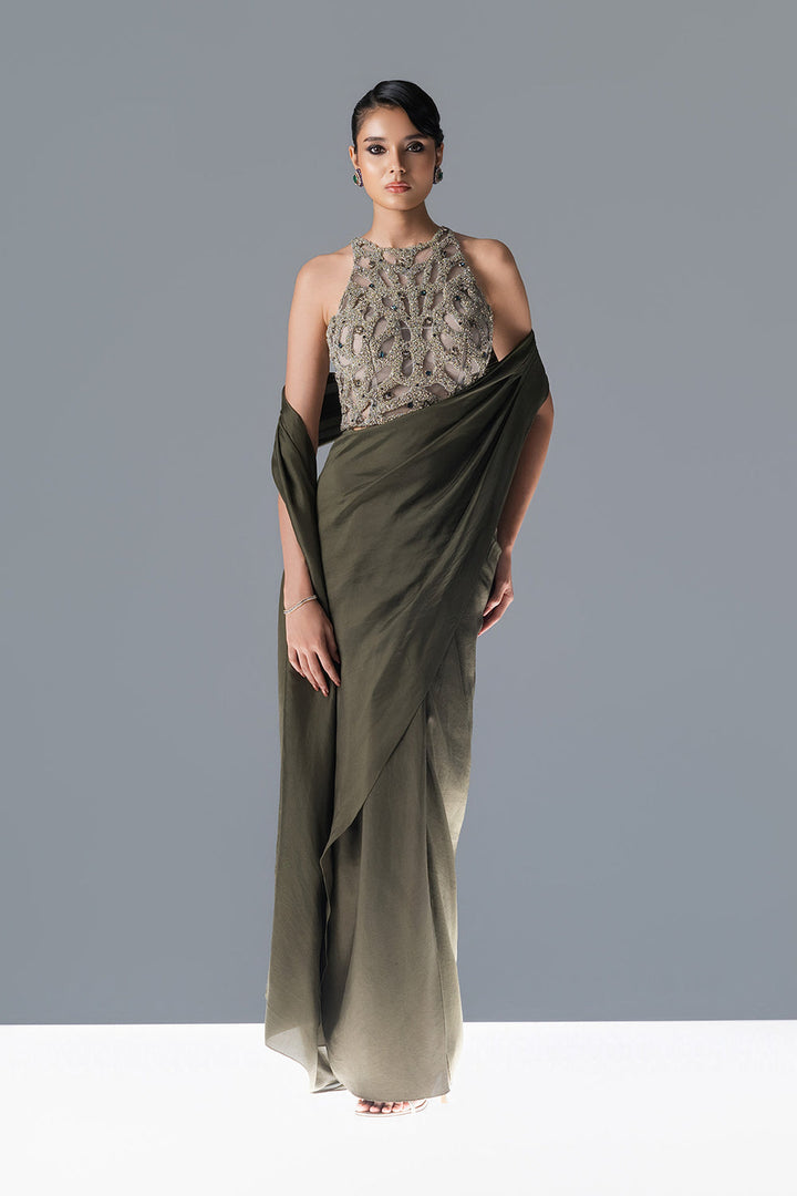 Fern Light Sari