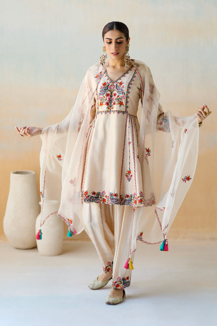 Ivory Kurta Set