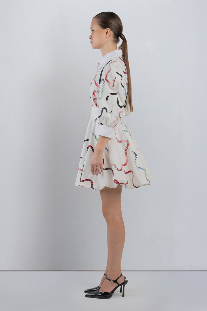Bandes Bubble Dress