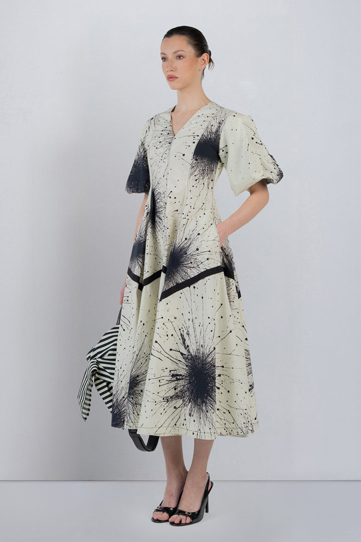Splatter Thalia Dress