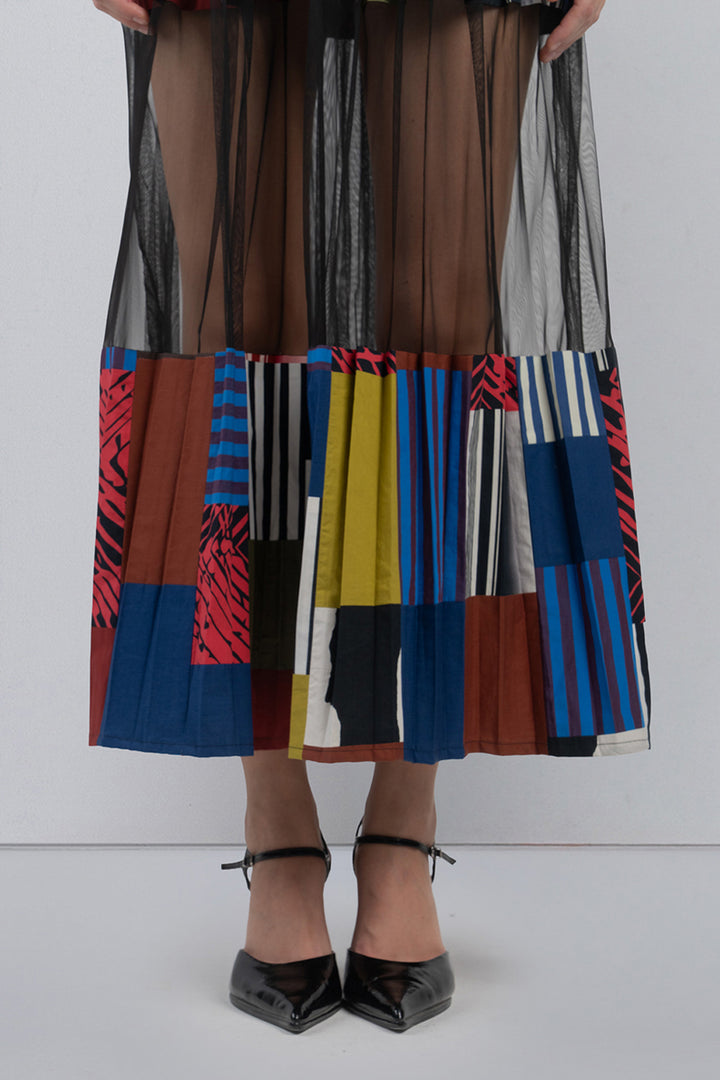 Bloc Mosaic Dress