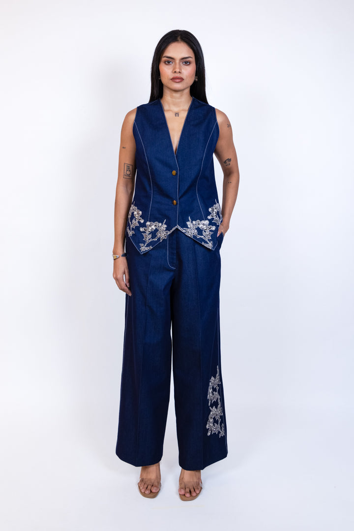 Waistcoat with pant