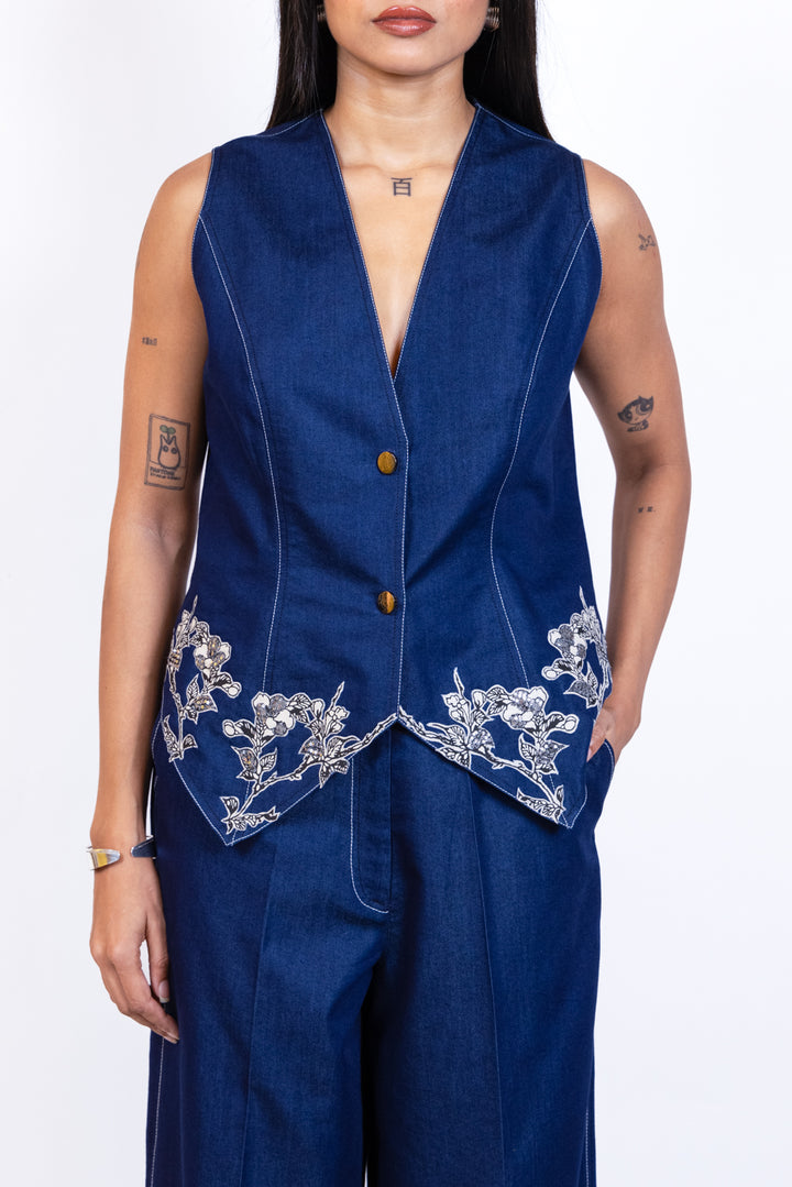 Waistcoat with pant