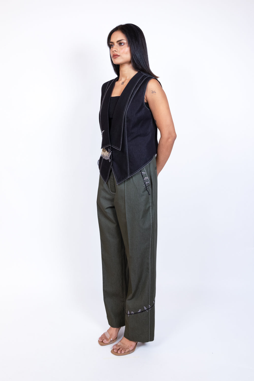 Waistcoat with pant